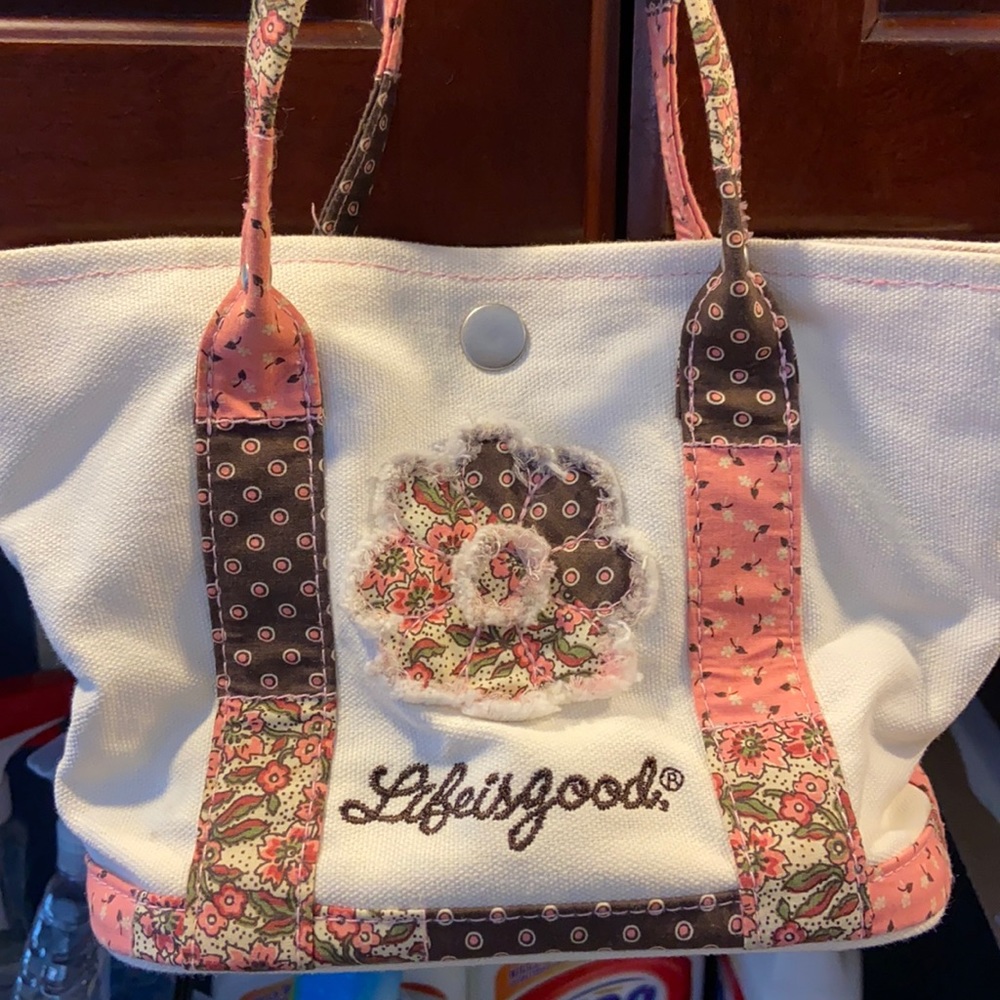 COPY - COPY - Life is Good kids purse